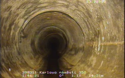 Prague Czech Vitrified Clay Pipe