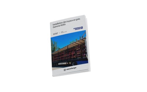 mockup guide installation des tuyaux en grès